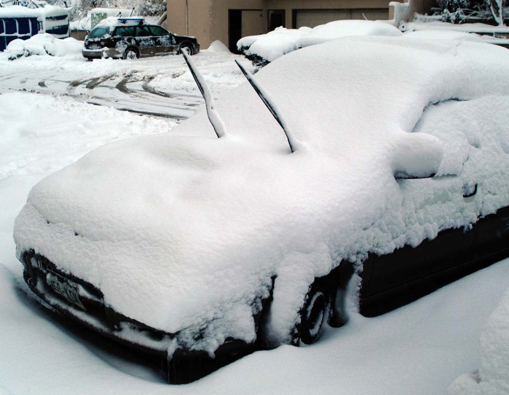 SnowOnCar
